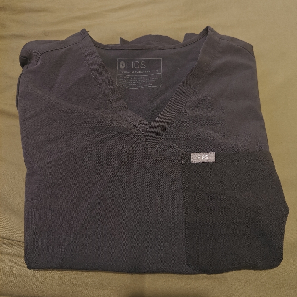 Figs Technical Collection Scrub Top - SZ M